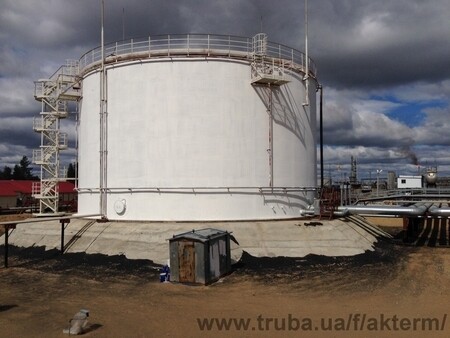 Теплоизоляция резервуара